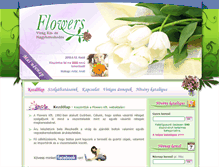 Tablet Screenshot of flowerskft.hu